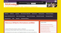 Desktop Screenshot of motovespa.info